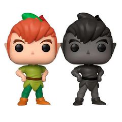 POP pack 2 figures Disney Peter Pan - Peter Pan & Peter Pans Shadow Exclusive-thumb-1