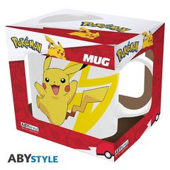 POKEMON - Mug - 320 ml - Logo & Pikachu-thumb-2