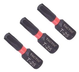 455404 ΜΥΤΗ TORX T25x25mm 03τμχ IMPACT TORSION TACTIX