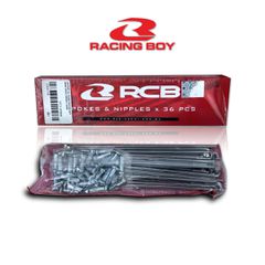 ΑΚΤΙΝΕΣ 9G 184ΜΜ RACING BOY ΝΙΚΕΛ ΕΝΙΣΧΥΜΕΝΕΣ 3.6ΜΜ