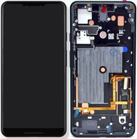 Google (20GC1BW0S03) LCD Touchscreen (excl. adhesive) - Black, Google Pixel 3 XL