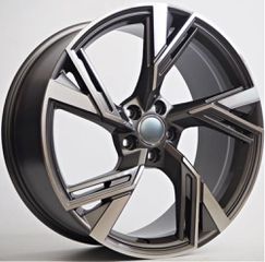 AUDI Style 803 8×18 5×112 ET40 Gunmetal Face Machined