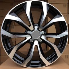 AUDI Style 5401 7.5×17 5×112 ET39 Black Face Machined