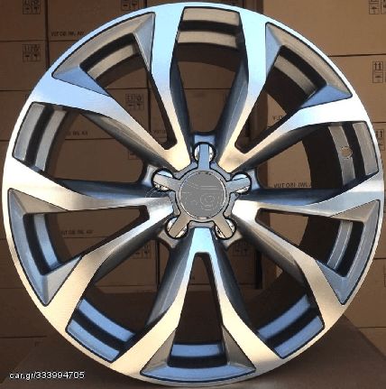 AUDI Style 5401 7,5×17 5×112 ET45 Gun Metal Face Machined