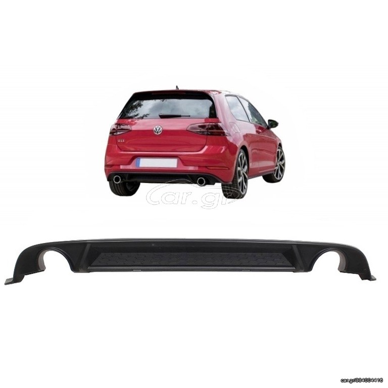 Πίσω Diffuser VW Golf 7 VII 7  (2013-2017 ) GTI