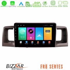 Bizzar FR8 Series Toyota Corolla 2002-2006 8Core Android13 2+32GB Navigation Multimedia Tablet 9"
