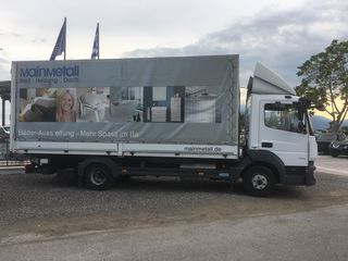 Καρότσα Μουσαμάς Mercedes-Benz 2015 ATEGO 818 EURO 6 2,760 ΩΦΕΛΙΜΟ!!!-thumb-5