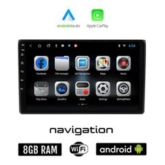 AUDI A4 (2002-2008) Android οθόνη αυτοκίνητου 8GB + 128GB με GPS WI-FI (ηχοσύστημα αφής 9" ιντσών OEM Android Auto Apple Carplay Youtube Playstore MP3 USB Radio Bluetooth Mirrorlink εργοστασιακή, 4x60
