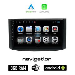 CHEVROLET AVEO (2006-2010) Android οθόνη αυτοκίνητου 8GB + 128GB με GPS WI-FI (ηχοσύστημα αφής 9" ιντσών OEM Android Auto Apple Carplay Youtube Playstore MP3 USB Radio Bluetooth Mirrorlink εργοστ