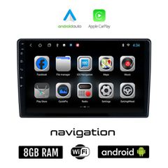 CHEVROLET CAPTIVA (2006 - 2011) Android οθόνη αυτοκίνητου 8GB + 128GB με GPS WI-FI (ηχοσύστημα αφής 10" ιντσών OEM Android Auto Apple Carplay Youtube Playstore MP3 USB Radio Bluetooth Mirrorlink εργοσ