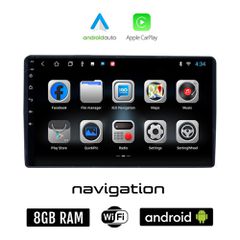 DACIA DUSTER (2012 - 2019) Android οθόνη αυτοκίνητου 8GB + 128GB με GPS WI-FI (ηχοσύστημα αφής 9" ιντσών OEM Android Auto Apple Carplay Youtube Playstore MP3 USB Radio Bluetooth Mirrorlink εργοστασιακ
