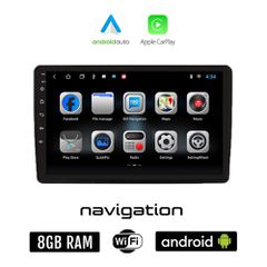 FIAT DUCATO (2006-2011) Android οθόνη αυτοκίνητου 8GB + 128GB με GPS WI-FI (ηχοσύστημα αφής 9" ιντσών OEM Android Auto Apple Carplay Youtube Playstore MP3 USB Radio Bluetooth Mirrorlink εργοστασιακή,