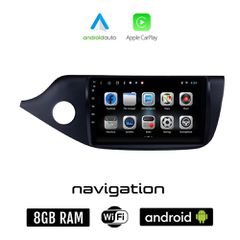KIA CEED (2012-2018) Android οθόνη αυτοκίνητου 8GB + 128GB με GPS WI-FI (ηχοσύστημα αφής 9" ιντσών OEM Android Auto Apple Carplay Youtube Cee'd Playstore MP3 USB Radio Bluetooth Mirrorlink 4x60W εργοσ