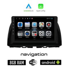 MAZDA CX-5 (2013-2017) Android οθόνη αυτοκίνητου 8GB + 128GB με GPS WI-FI (ηχοσύστημα αφής 10" ιντσών OEM Android Auto Apple Carplay Youtube Playstore MP3 USB Radio Bluetooth Mirrorlink εργοστασιακή,