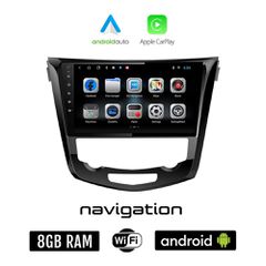 NISSAN QASHQAI (μετά το 2014) Android οθόνη αυτοκίνητου 8GB + 128GB με GPS WI-FI (ηχοσύστημα αφής 10" ιντσών OEM Android Auto Apple Carplay Youtube Playstore MP3 USB Radio Bluetooth Mirrorlink εργοστα