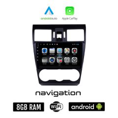 SUBARU FORESTER (μετά το 2013) Android οθόνη αυτοκίνητου 8GB + 128GB με GPS WI-FI (ηχοσύστημα αφής 9" ιντσών OEM Android Auto Apple Carplay Youtube Playstore MP3 USB Radio Bluetooth Mirrorlink εργοστα