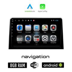 TOYOTA PROACE CITY (μετά το 2018) Android οθόνη αυτοκίνητου 8GB + 128GB με GPS WI-FI (ηχοσύστημα αφής 10" ιντσών OEM Android Auto Apple Carplay Youtube Playstore MP3 USB Radio Bluetooth Mirrorlink εργ