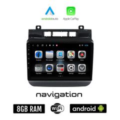 Volkswagen VW TOUAREG (μετά το 2012) Android οθόνη αυτοκίνητου 8GB + 128GB με GPS WI-FI (ηχοσύστημα αφής 9" ιντσών OEM Android Auto Apple Carplay Youtube Playstore MP3 USB Radio Bluetooth Mirrorlink ε