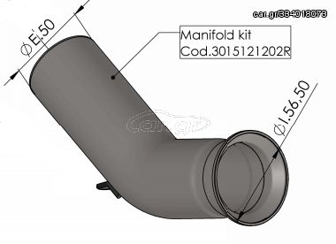 LeoVince Link Pipe HUSQVARNA	401 VITPILEN ABS	2018	- 2019