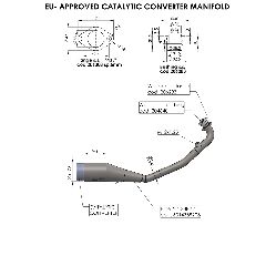 LeoVince Catalytic-Converter HONDA	PCX 125 ABS	2021	- 2022