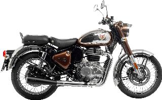 LeoVince Slip-On Exhaust  Classic Racer Black Edition ROYAL ENFIELD	METEOR 350 ABS - CLASSIC 350 ABS	2021 - 2023