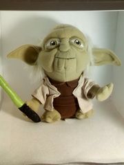 ΛΟΥΤΡΙΝΟ Star Wars Yoda With Sword Plush  The Mandalorian