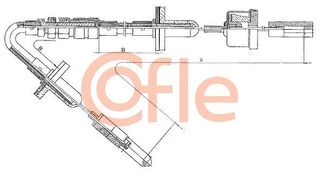 COFLE Ντίζα, μηχανισμός συμπλέκτη AUDI 80 B2 (81, 85) - 80 B3 (89, 89Q, 8A) - 90 B2 (81, 85) - Coupe B2 (81, 85)