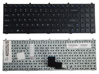 Πληκτρολόγιο Laptop Keyboard  Clevo P150HM (Κωδ.40525US)