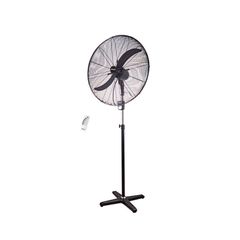 Primo PRSF-80514 Ανεμιστήρας Ορθοστάτης 20'' 50εκ. Βιομηχανικός Με Τηλεχειριστήριο 140W Μαύρος