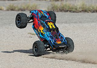 Off-Road Traxxas 2023 TRAXXAS Rustler 4x4 VXL 1/10 RTR TQi TSM Red-thumb-1