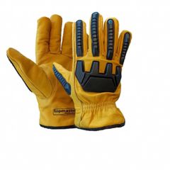 Δερμάτινα Γάντια IMPACT με Επένδυση Kevlar | TOP MASTER 558105