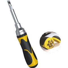 Πολυκατσαβίδι Καστάνιας (Ratchet Screwdriver) 16-σε-1 | TOP MASTER 223901