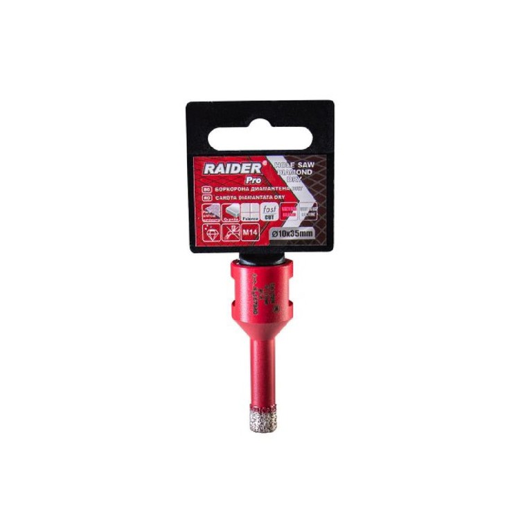 Ποτηροτρύπανο Διαμαντέ M14 Φ10mm 157840 RAIDER