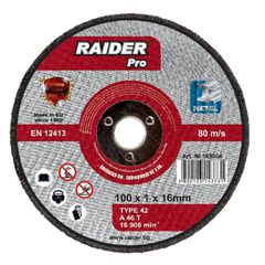 Δίσκος Κοπής ΙΝΟΧ 100ΜΜ 169904 RAIDER