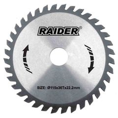 ΔΙΣΚΟΣ ΚΟΠΗΣ ΞΥΛΟΥ Φ25,4/Φ190/40Δόντια RAIDER 163129
