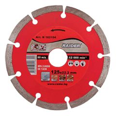 Δίσκος Κοπής Διαμαντέ DRY 115ΜΜ RAIDER 162101