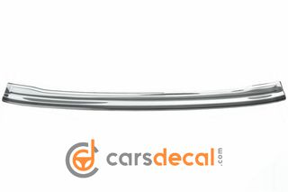 Ford Fiesta 6 Νίκελ Διακοσμητικό Πίσω Προφυλακτήρα 