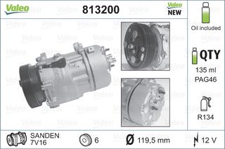 Συμπιεστής/εξαρτήματα AUDI A3, TT; FORD GALAXY I; PEUGEOT 306; SEAT CORDOBA, CORDOBA VARIO, IBIZA II, INCA, LEON, TOLEDO II; SKODA OCTAVIA I; SUBARU LEGACY III 1.4-3.2 02.93-12.13