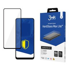 3MK 3MK HardGlass Max Lite Full Screen για Xiaomi - 3MK - Μαύρο - Redmi Note 12