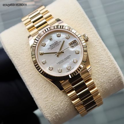 Rolex Replica Datejust 31mm yellow gold Best 3A 