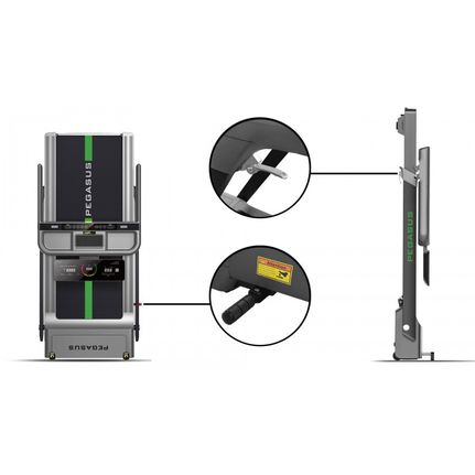 Pegasus Runflex Διάδρομος Γυμναστικής 3HP-thumb-2