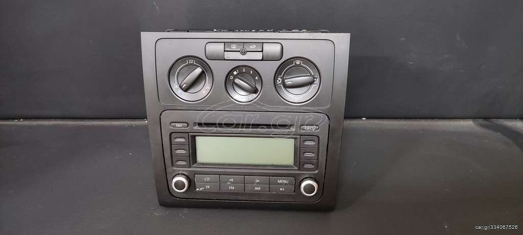 VW TOURAN 2006 ΡΑΔΙΟ-CD 50 ΕΥΡΩ  KAI ΧΕΙΡΙΣΤΗΡΙΑ ΚΛΙΜΑΤΙΣΜΟΥ 30 ΕΥΡΩ 