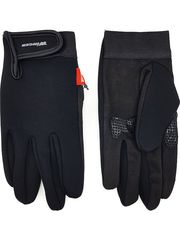 Winger Χειμερινά Ανδρικά Γάντια Μηχανής Neoprene Μαύρα S-M-L