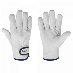 RWWBT105 ΓΑΝΤΙΑ ΔΕΡΜΑΤΙΝΑ WHITEBIRD TERMO Νο10.5/XL ΛΕΥΚΑ BRADAS