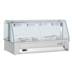 ΠΡΟΣΦΟΡΑ!!! MBV614 Επιτραπέζιο Μπαιν Μαρί 4xGN1/1 1410x630x710mm
