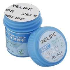 Solder Paste RELIFE RL-404 138°C Low Temperature 50g.