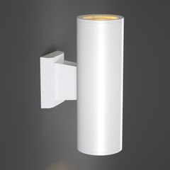 Απλίκα Επιτοίχια Up-Down Ø15,3x9xH26cm IP44 Led 10w 3000K White Inlight Winnipeg 80203424