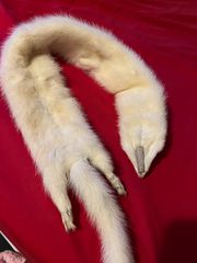 Mink fur scarf -thumb-1