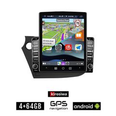 KIROSIWA HONDA INSIGHT (2009 - 2014) Android οθόνη αυτοκίνητου 4GB με GPS WI-FI (ηχοσύστημα αφής 9.7" ιντσών OEM Youtube Playstore MP3 USB Radio 4+64GB Bluetooth Mirrorlink εργοστασιακή, 4x60W, A