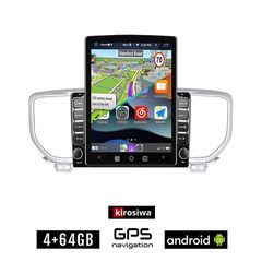 KIROSIWA KIA SPORTAGE (μετά το 2018) Android οθόνη αυτοκίνητου 4GB με GPS WI-FI (ηχοσύστημα αφής 9.7" ιντσών OEM Youtube Playstore MP3 USB Radio 4+64GB Bluetooth Mirrorlink εργοστασιακή, 4x60W, A